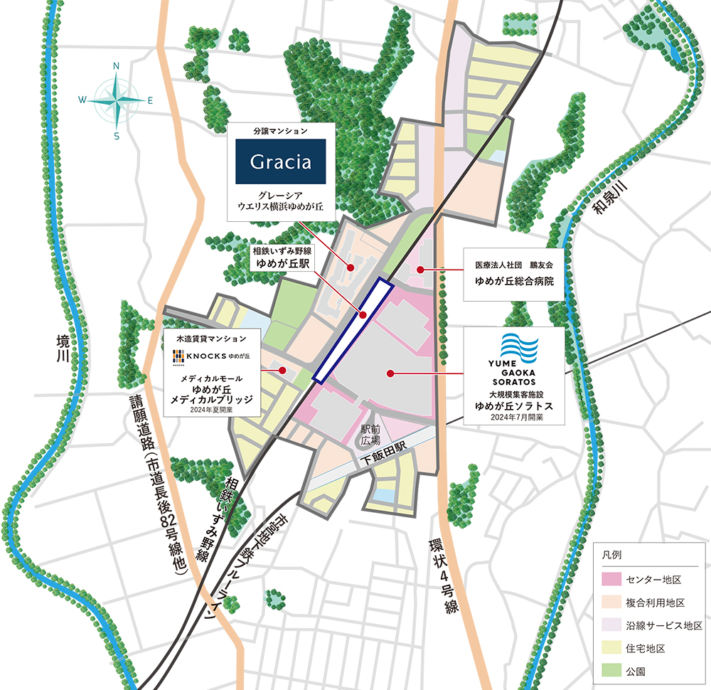 ゆめが丘マップ